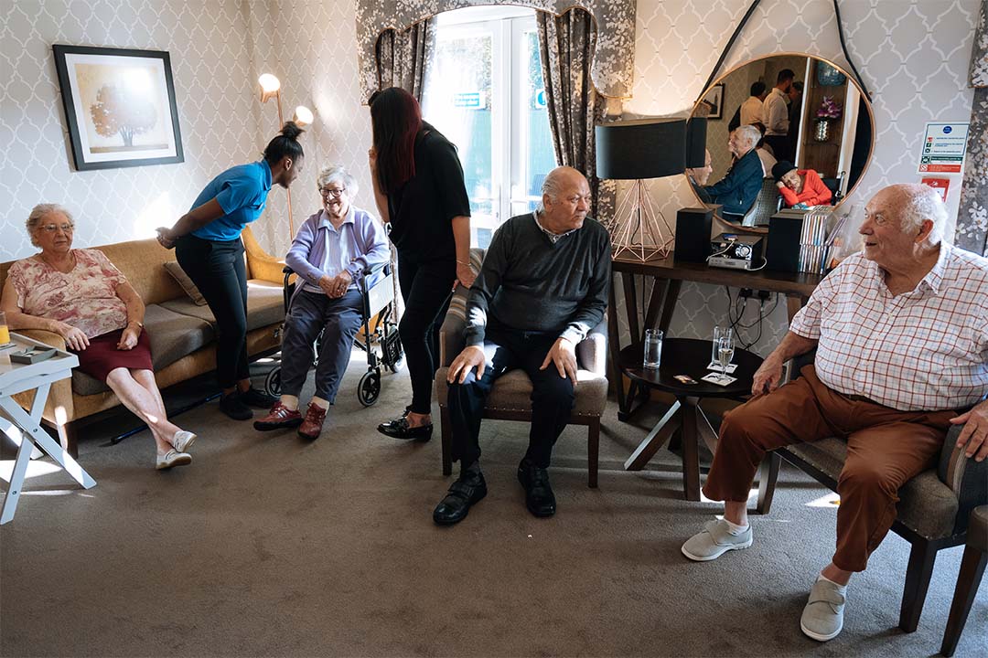 Visitors for Care Home Opening