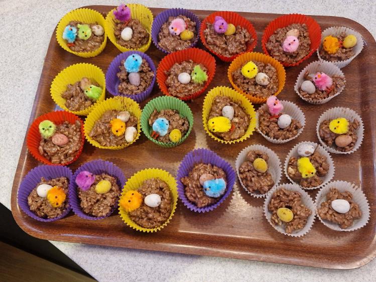 cakes that residents made